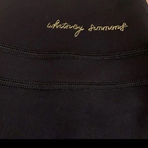 Whitney Simmons X Gymshark V2 black legging